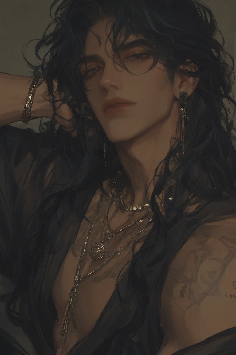 solo,  long hair,  looking at viewer on Tensor.Art