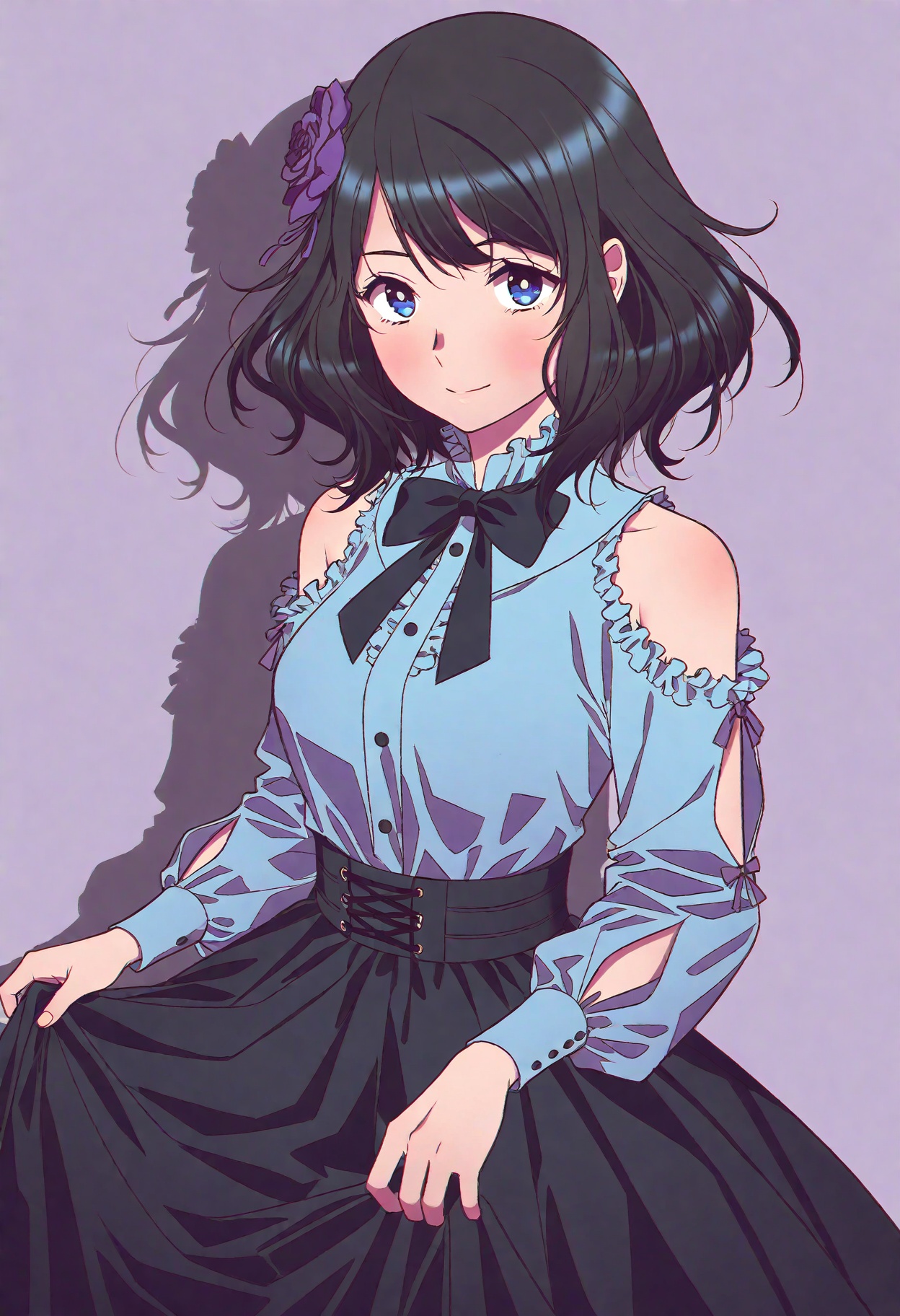 cleanhwa-style,  1girl,  solo on Tensor.Art