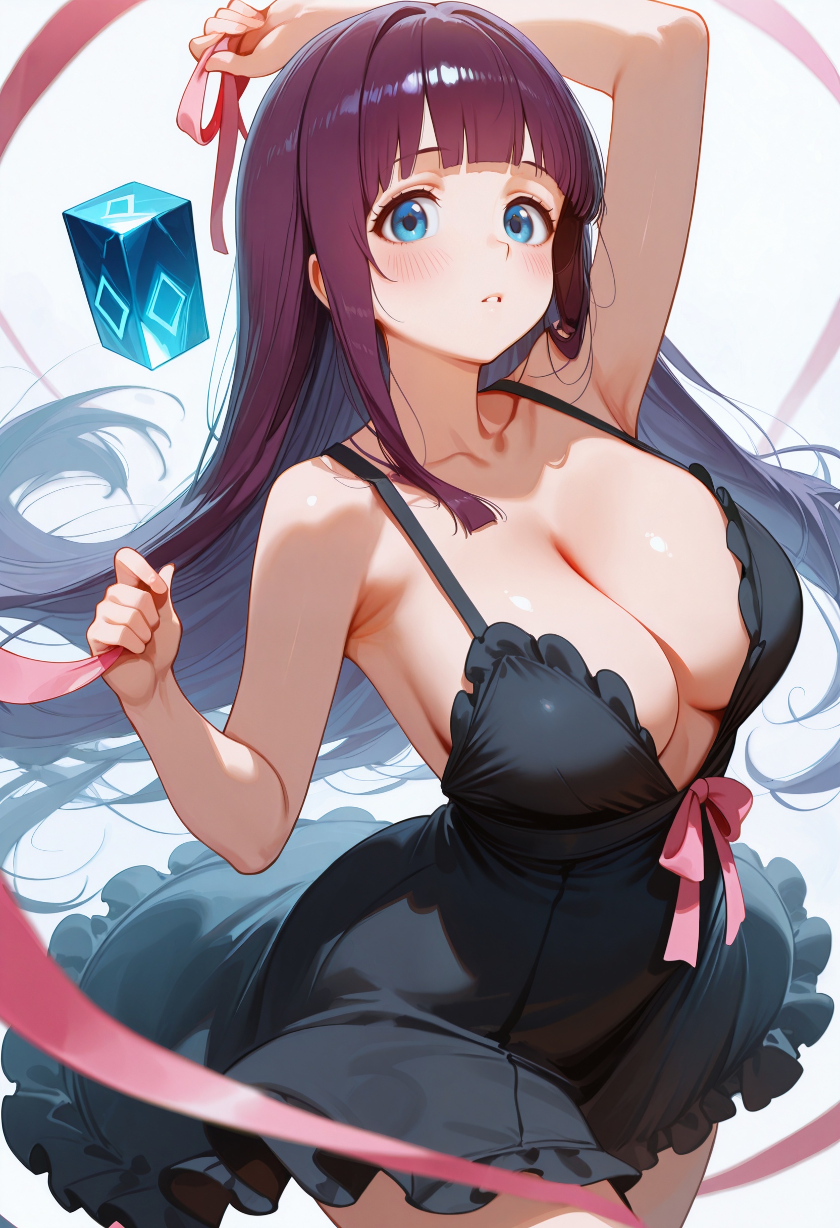 1girl,  solo,  armpits on Tensor.Art