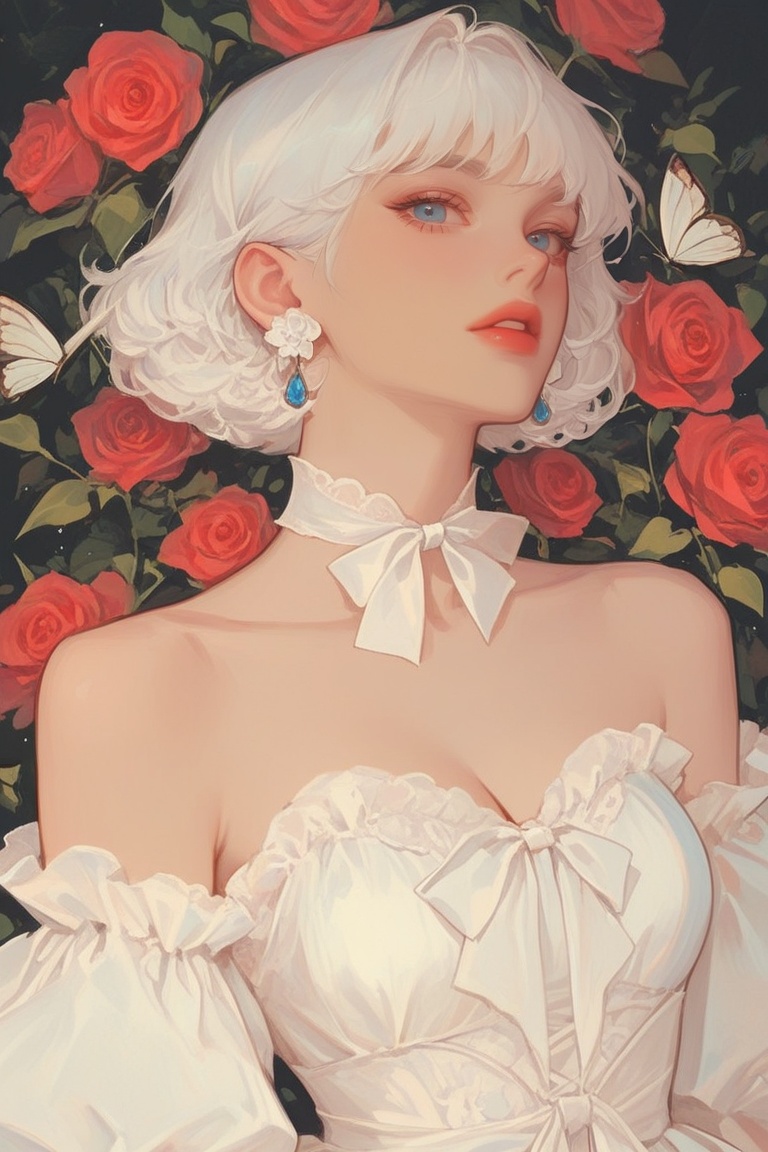 1girl,  solo,  looking at viewer on Tensor.Art