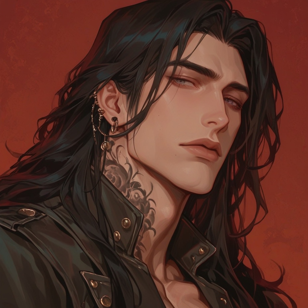 solo,  long hair,  looking at viewer on Tensor.Art