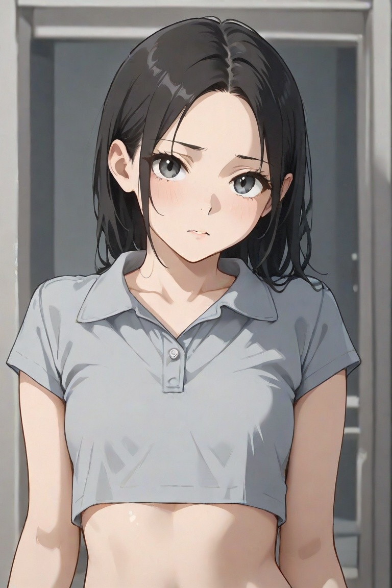 dancinggirl,  black hair,  slender on Tensor.Art