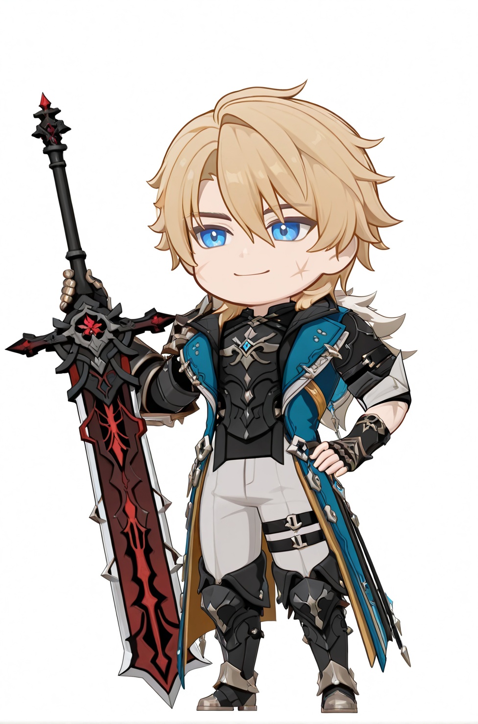 solo,  varka,  blonde hair on Tensor.Art