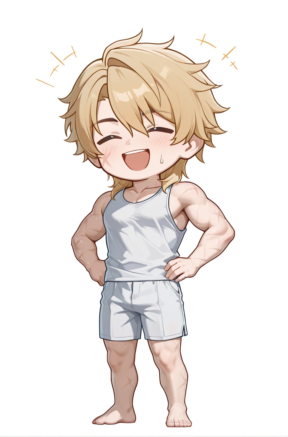 solo,  varka,  blonde hair on Tensor.Art