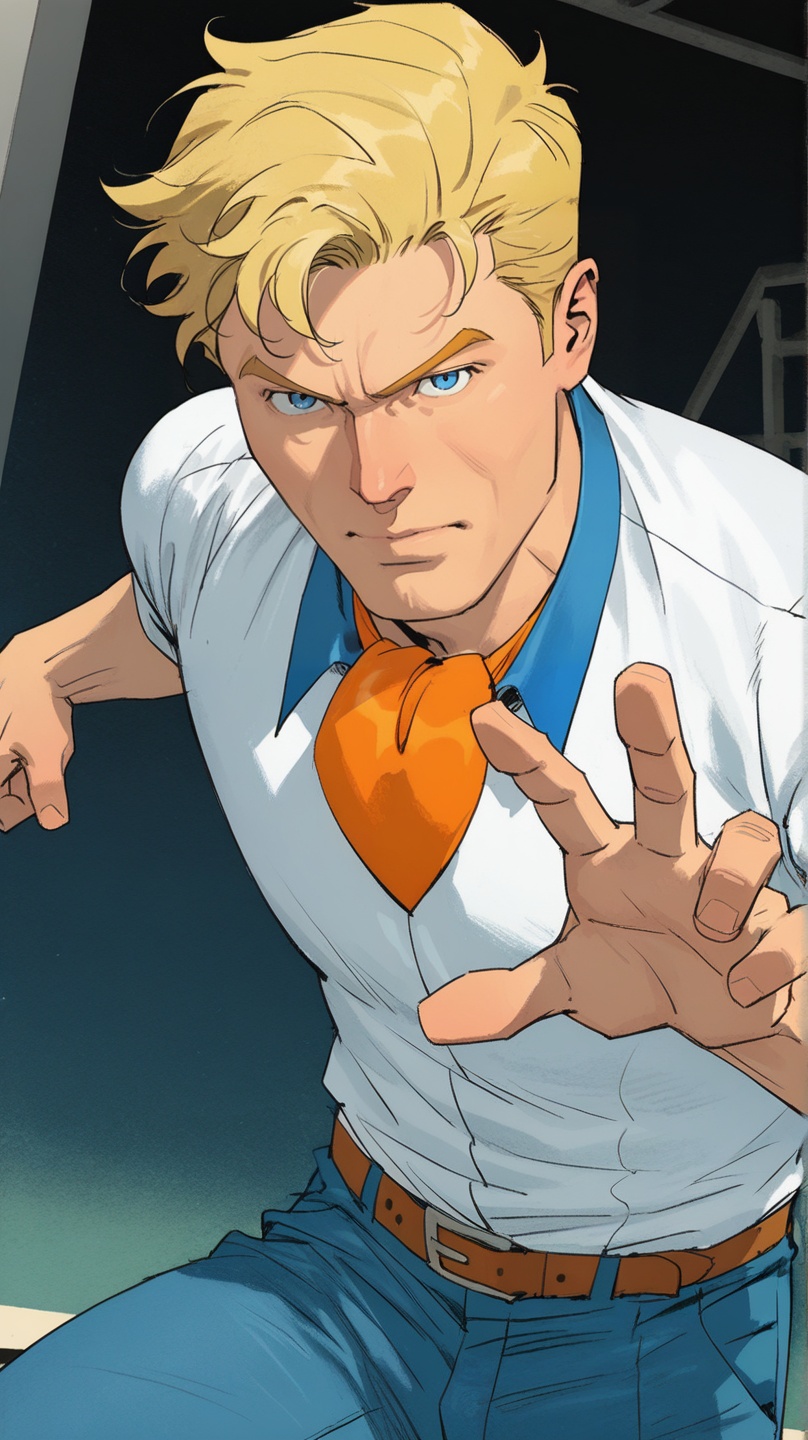 mencomicstyle,  very awa,  score_9 on Tensor.Art
