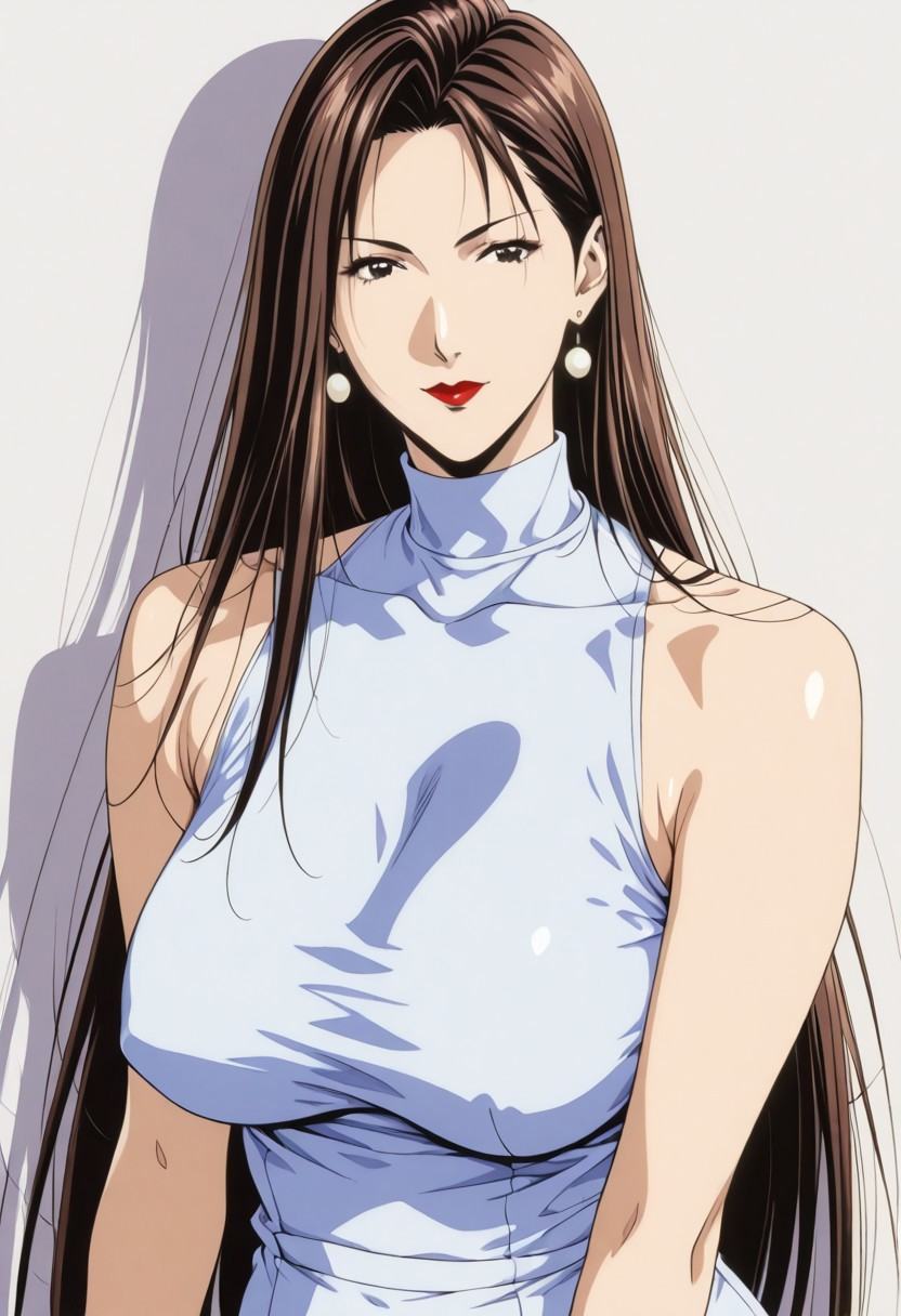himuro,  solo,  realistic mature anime woman 30s on Tensor.Art