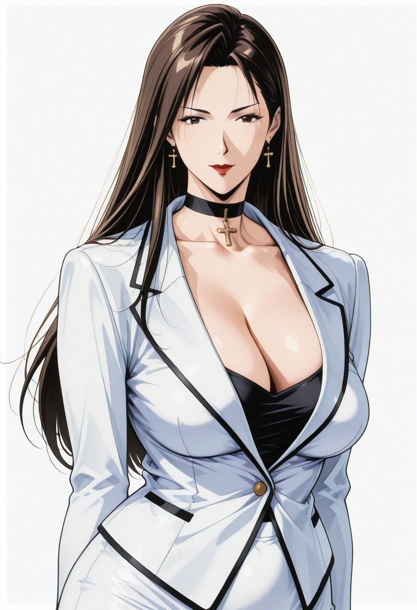himuro,  solo,  (elegant confident mature female on Tensor.Art