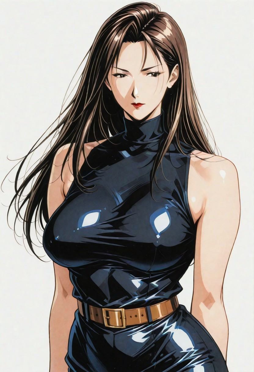 himuro,  solo,  elegant confident mature female on Tensor.Art