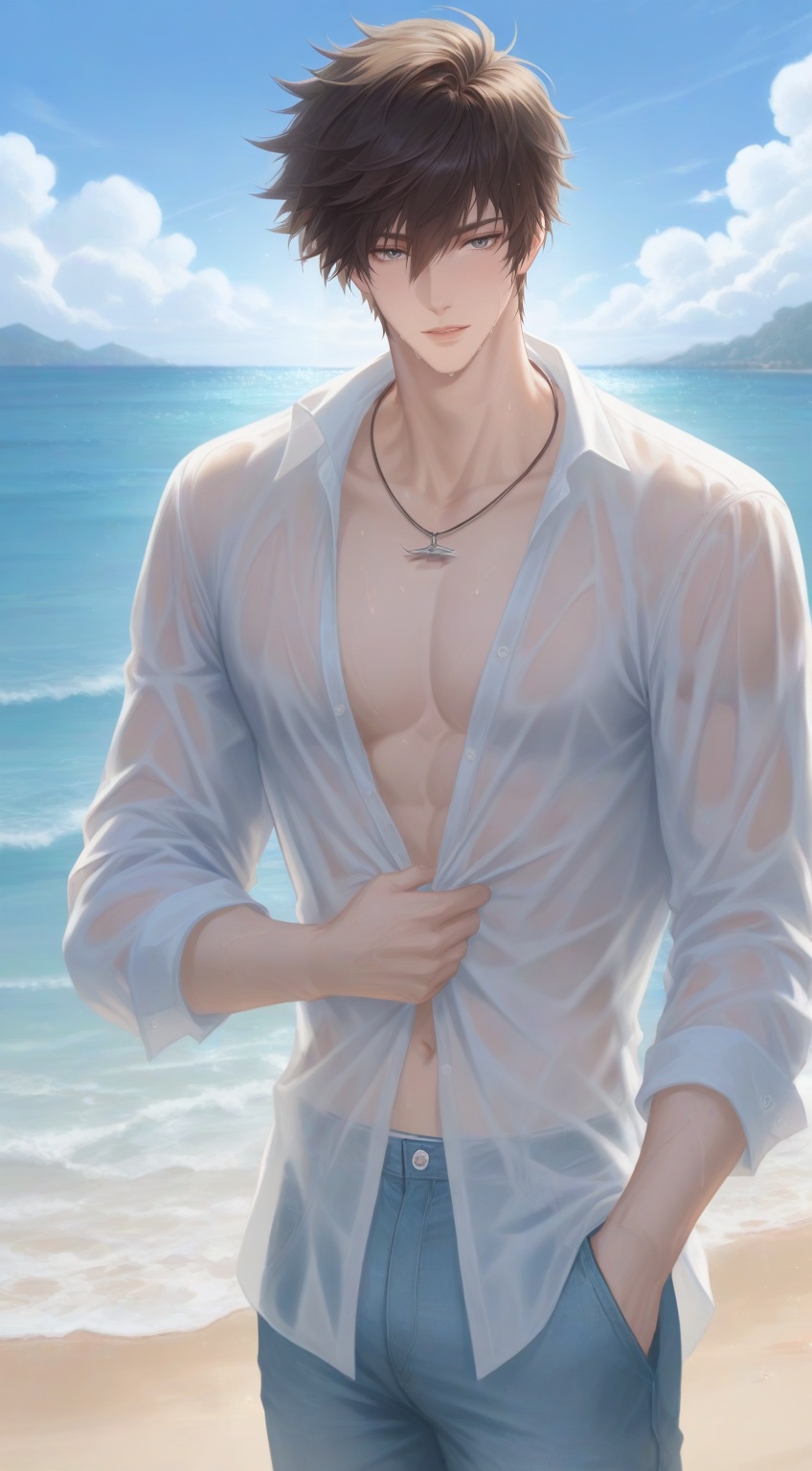 1boy,  solo,  masculine on Tensor.Art
