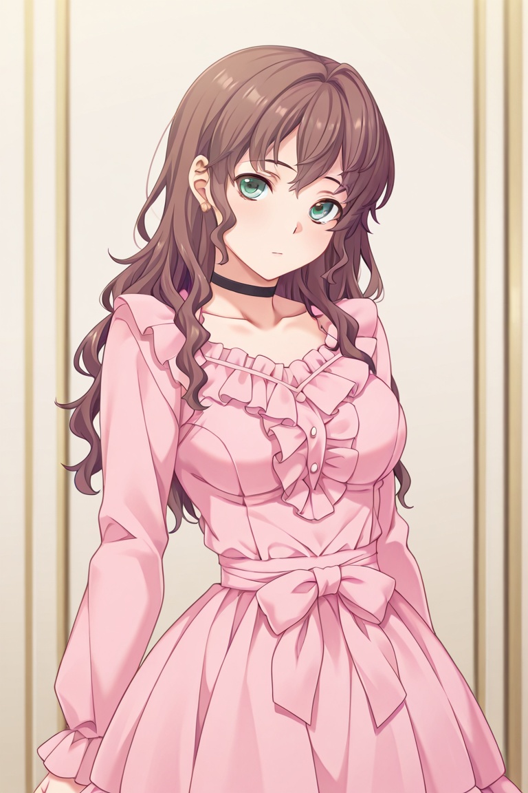 Asamiya_Mika,  brown hair,  long hair on Tensor.Art