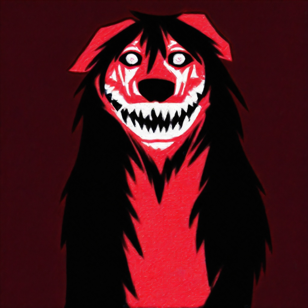 **1LED0G,  R3D-D0G,  canid on Tensor.Art