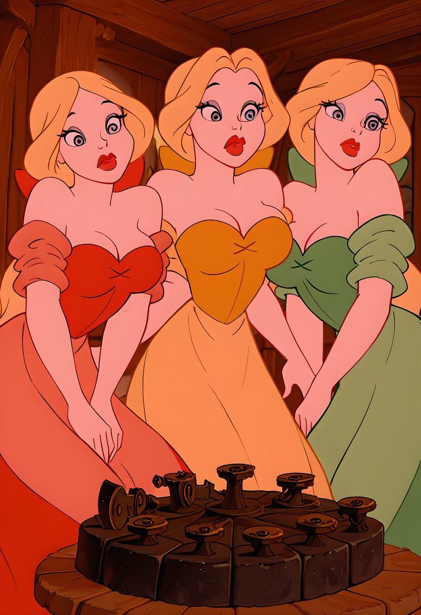 bimbettebtydbst,  breasts,  blonde hair on Tensor.Art