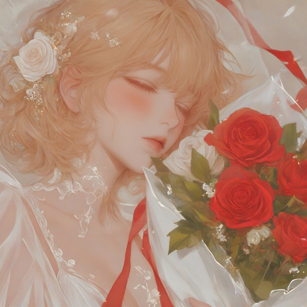 1girl,  solo,  blush on Tensor.Art