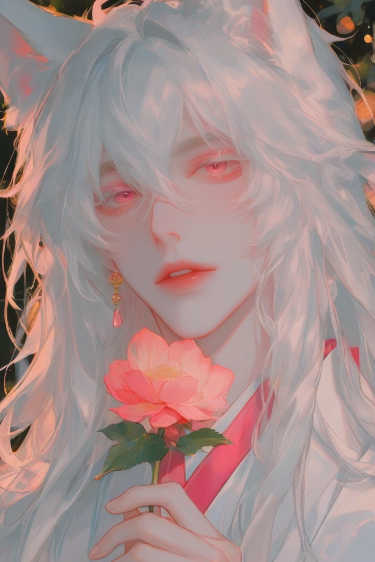 solo,  long hair,  bangs on Tensor.Art