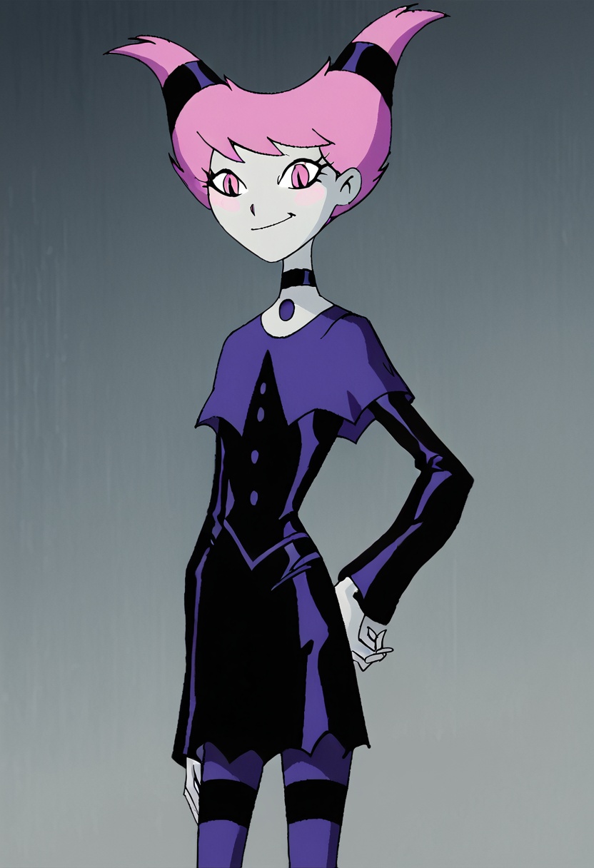 jinx,  1girl,  pink hair on Tensor.Art