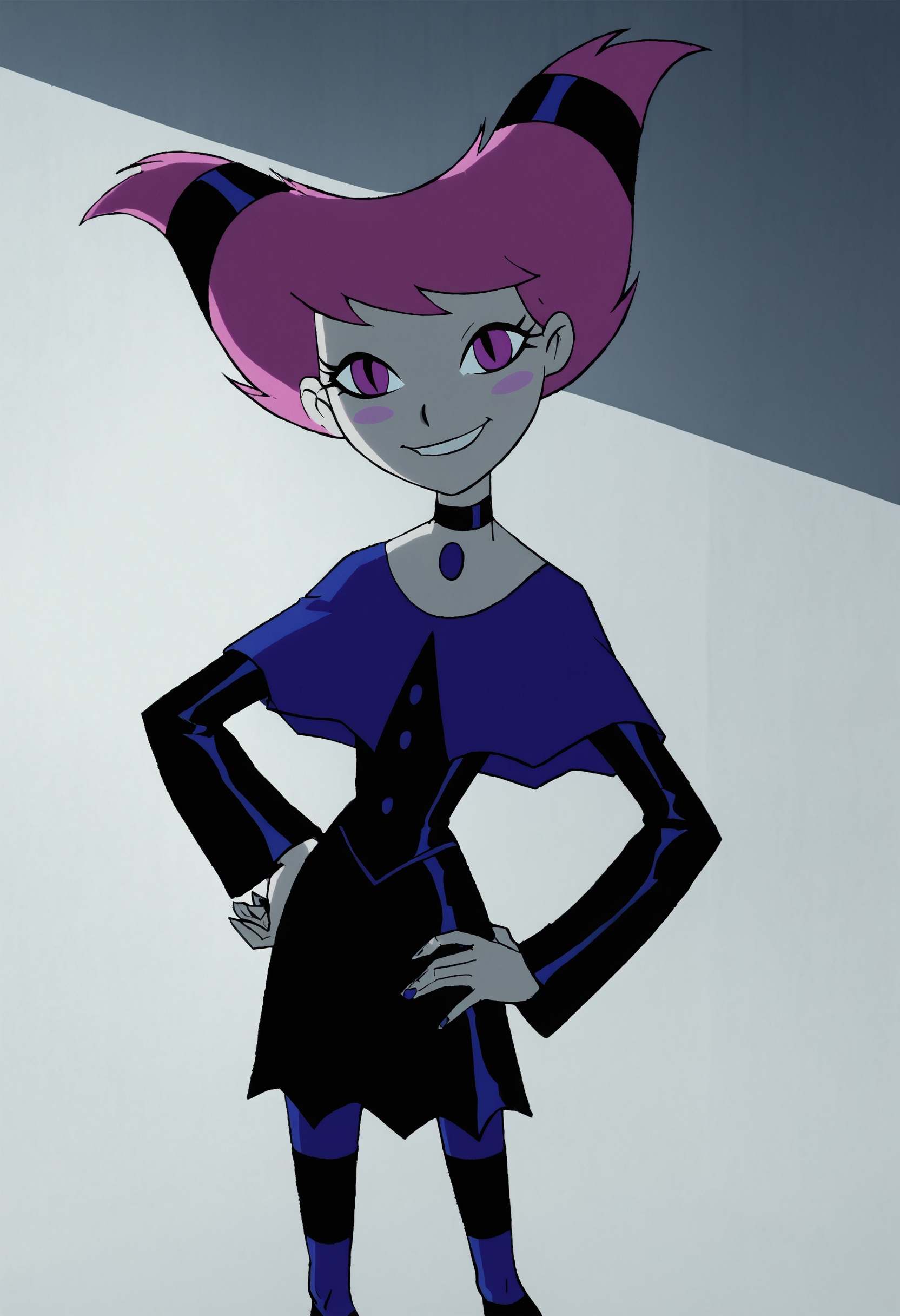 jinx,  1girl,  pink hair on Tensor.Art
