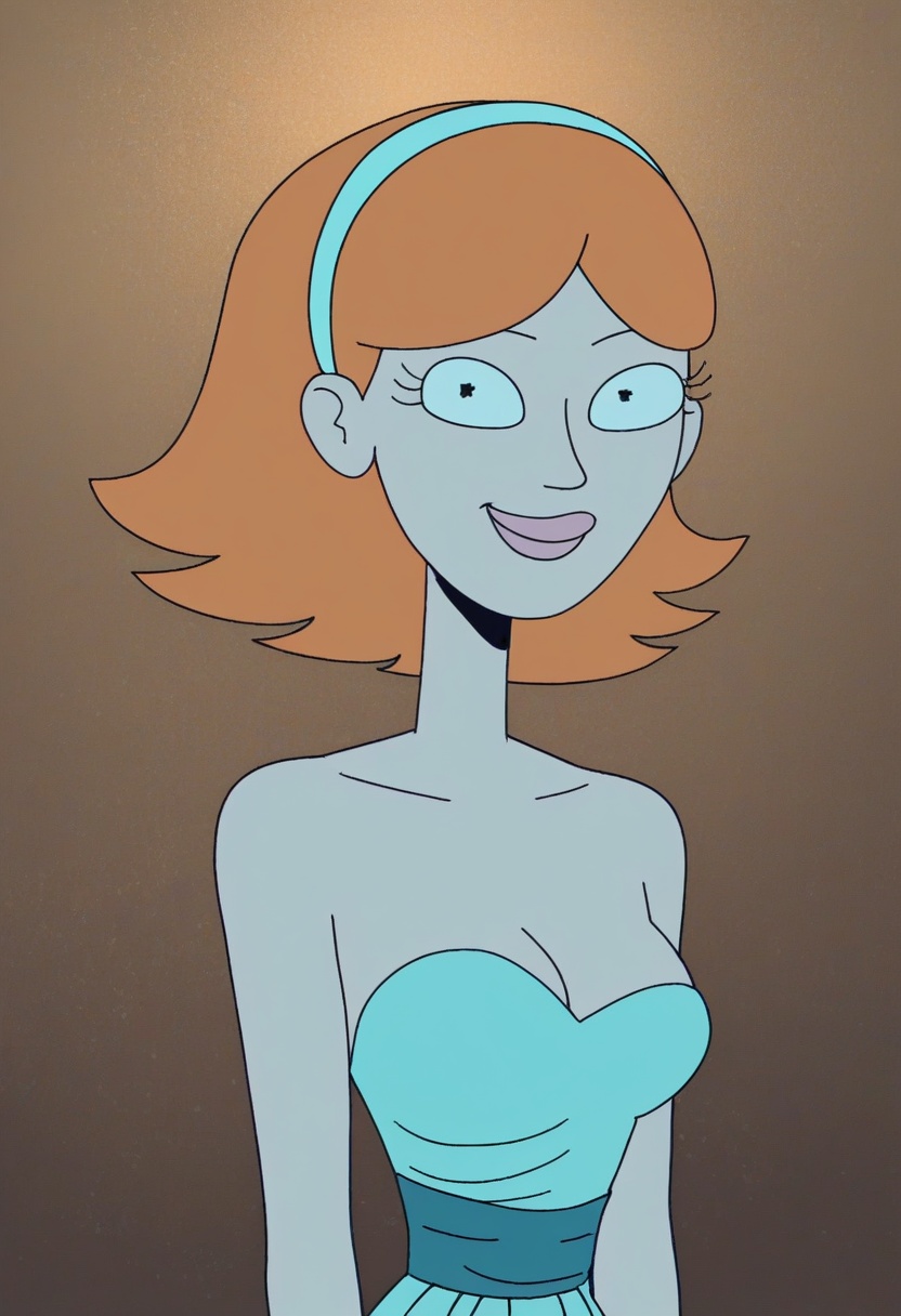 Jessica,  1girl,  orange hair on Tensor.Art