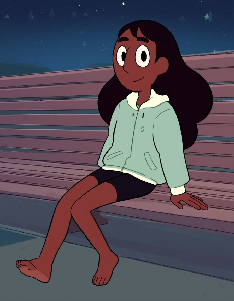 Connie,  solo,  long hair on Tensor.Art