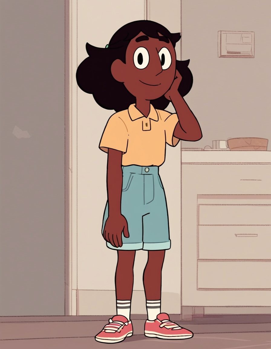 Connie,  solo,  short sleeves on Tensor.Art