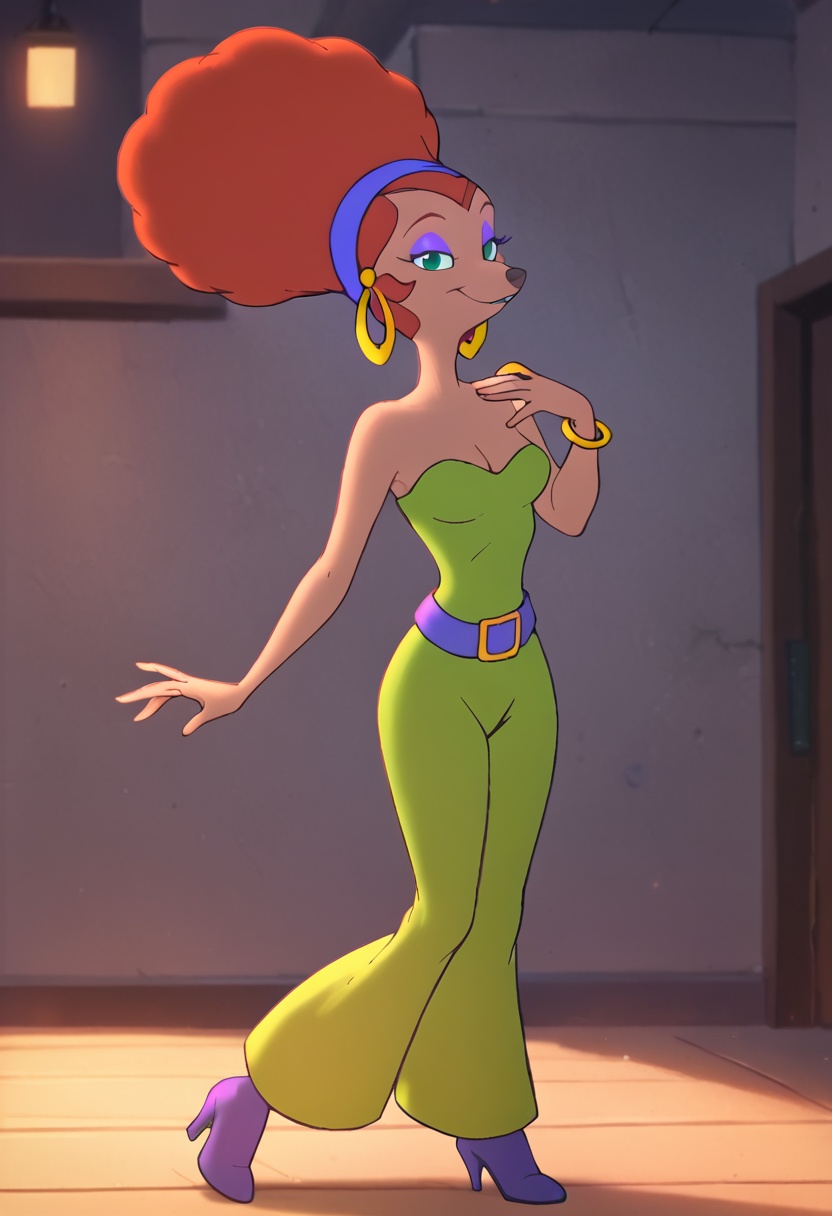 Sylvia,  1girl,  purple belt on Tensor.Art