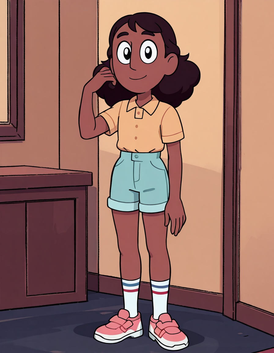 Connie,  solo,  short sleeves on Tensor.Art