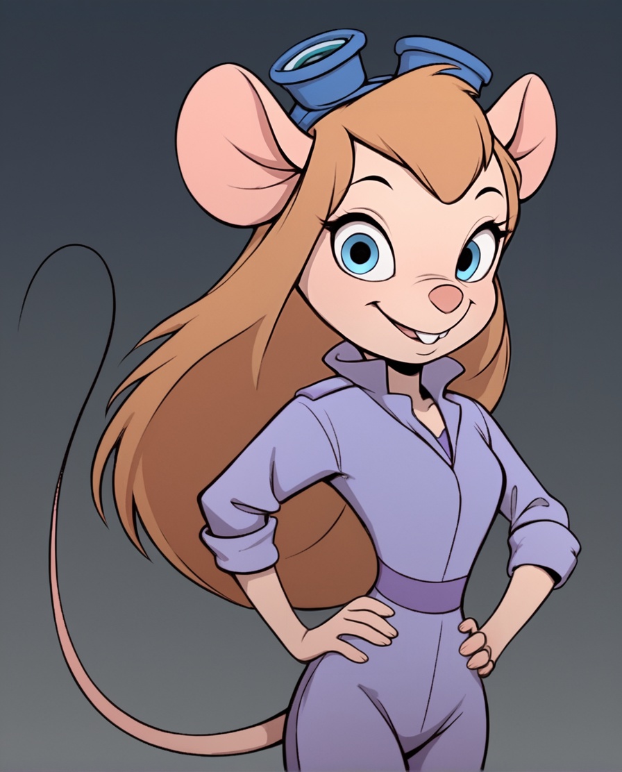 gadgethw,  1girl,  mouse ears on Tensor.Art