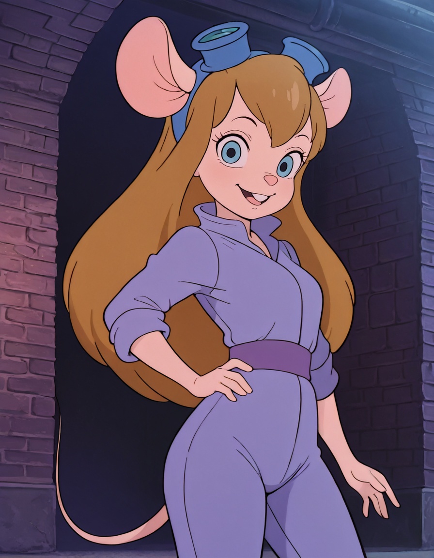 gadgethw,  1girl,  mouse ears on Tensor.Art