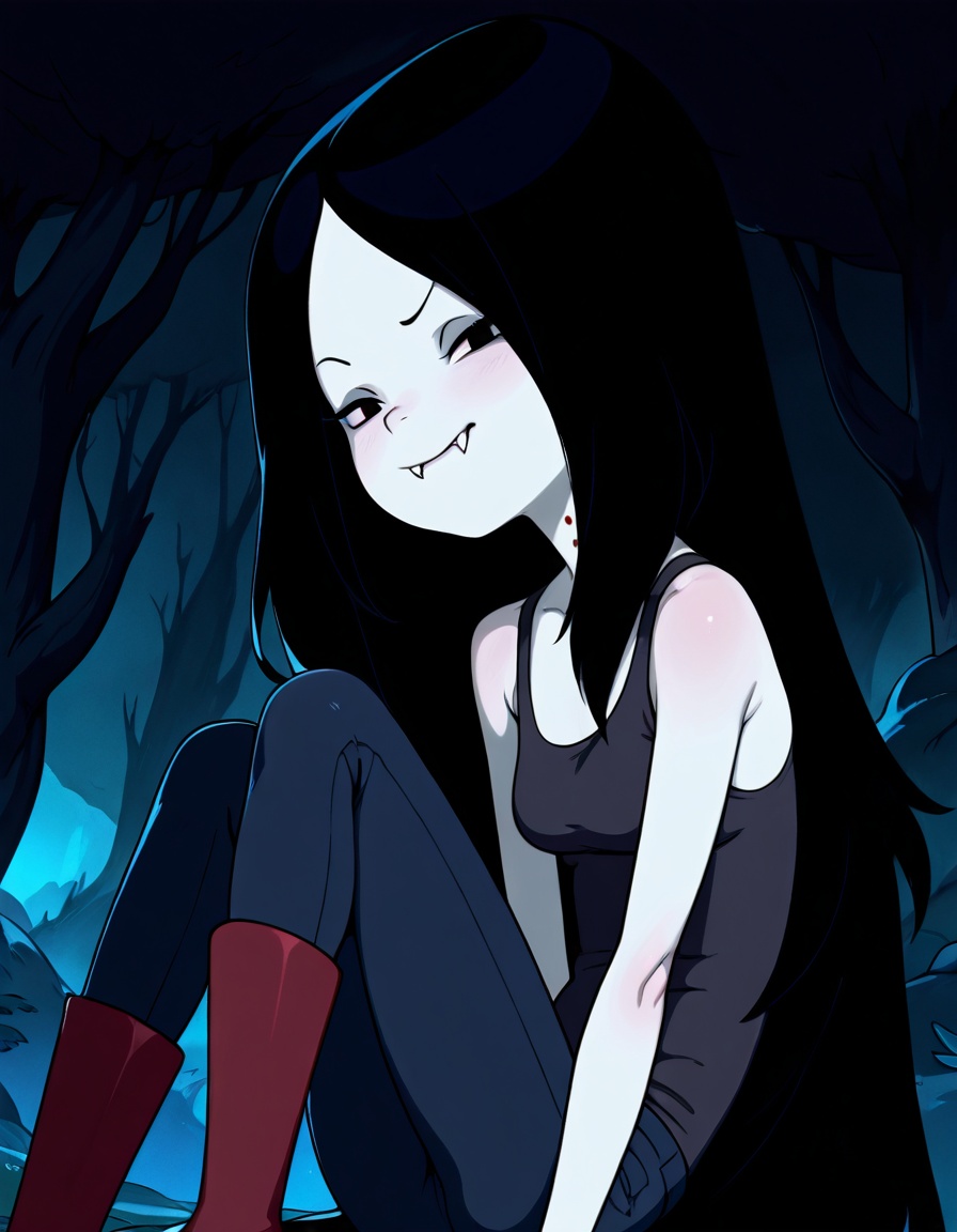 marceline,  1girl,  long hair on Tensor.Art