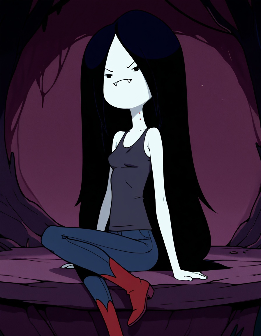 marceline,  1girl,  long hair on Tensor.Art