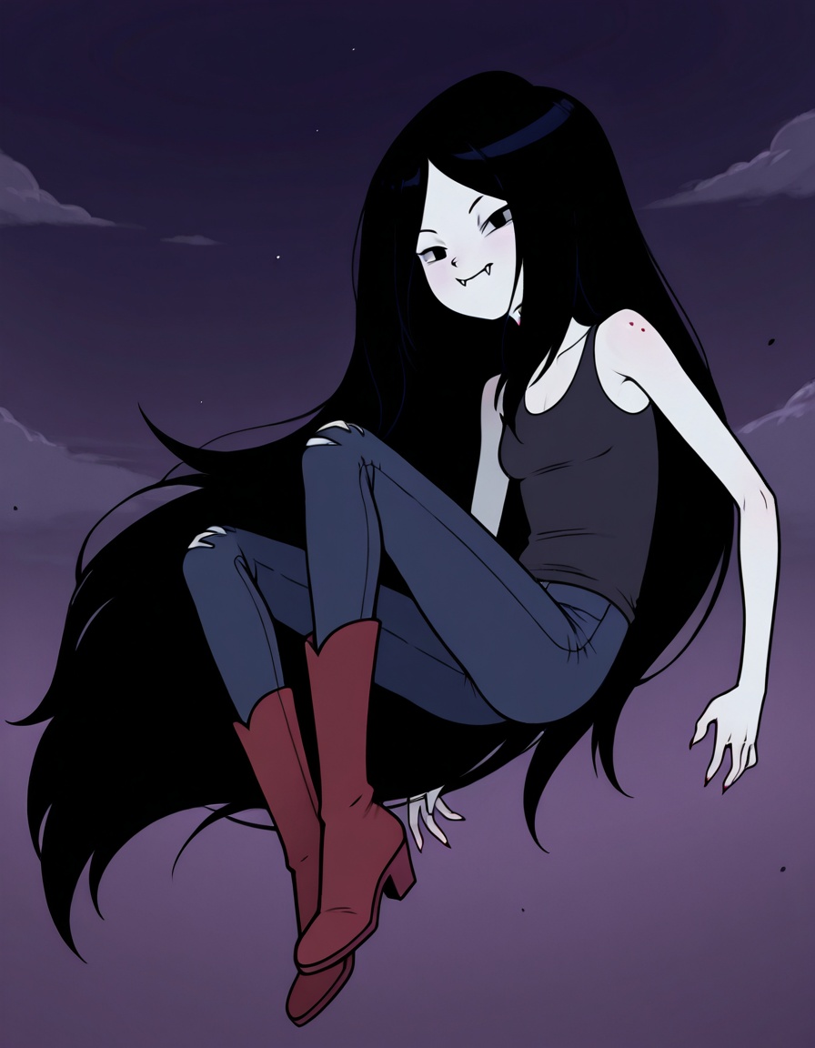marceline,  1girl,  long hair on Tensor.Art