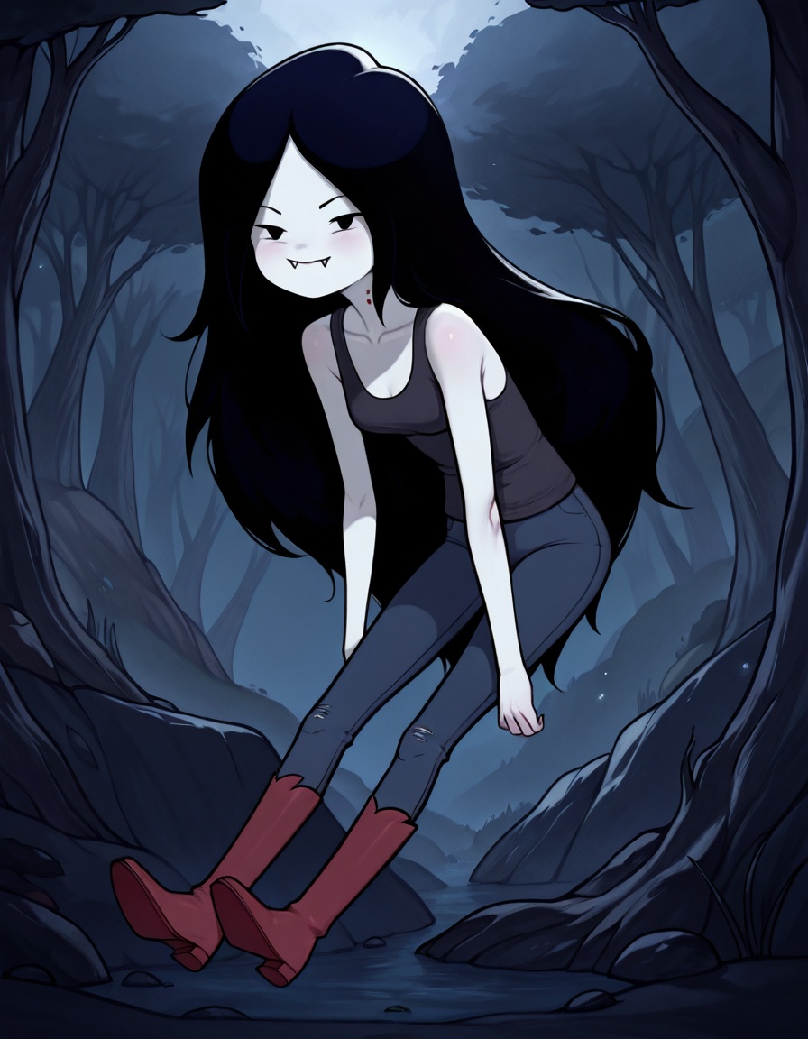 marceline,  1girl,  long hair on Tensor.Art