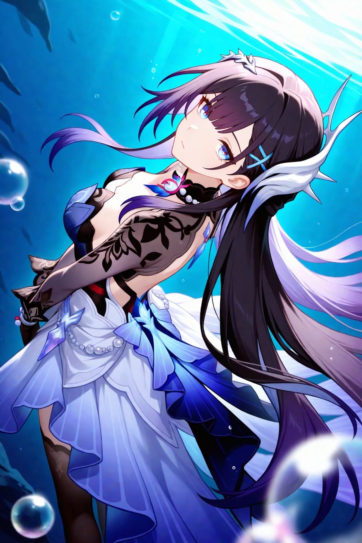 1girl,  hysilens \(honkai: star rail\),  long hair on Tensor.Art