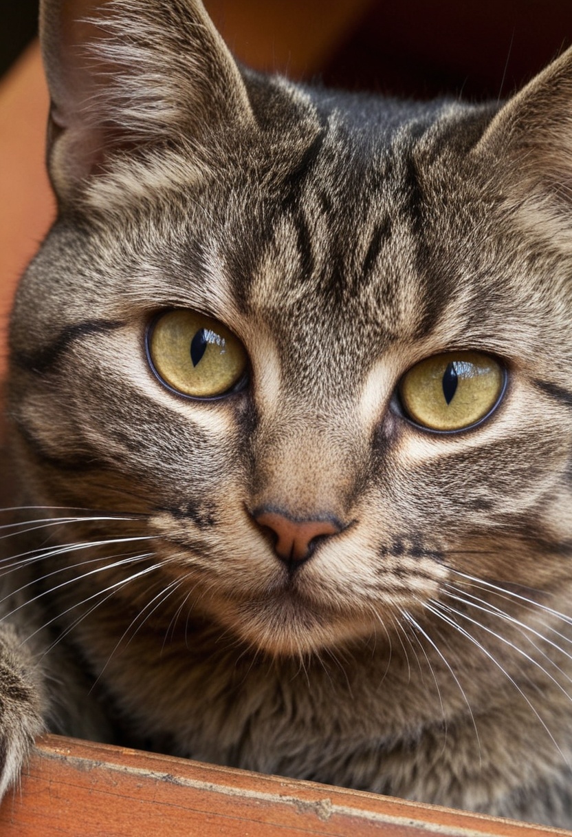 RAW photograph Cat Nikon Z9,  highly detailed,  photorealistic on Tensor.Art