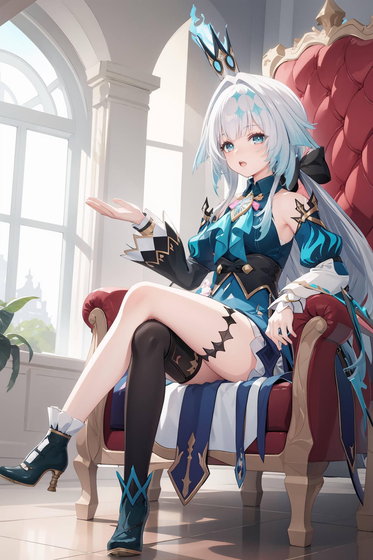 1girl,  cerydra \(honkai: star rail\),  low wings on Tensor.Art