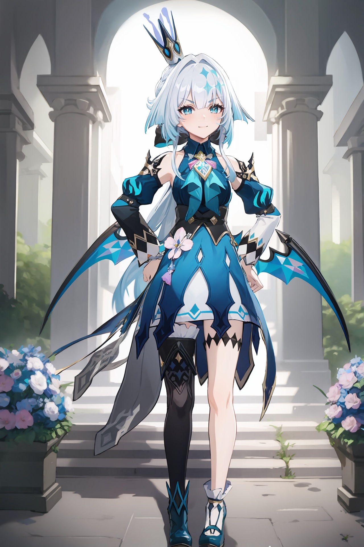 1girl,  cerydra \(honkai: star rail\),  low wings on Tensor.Art