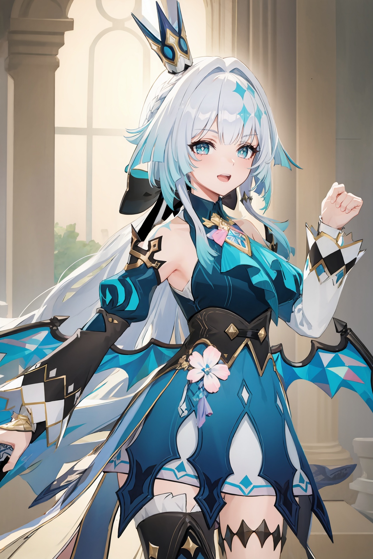 1girl,  cerydra \(honkai: star rail\),  low wings on Tensor.Art