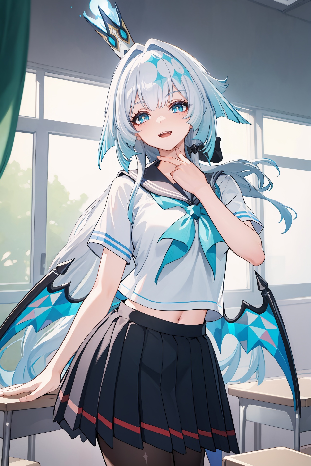1girl,  cerydra \(honkai: star rail\),  low wings on Tensor.Art