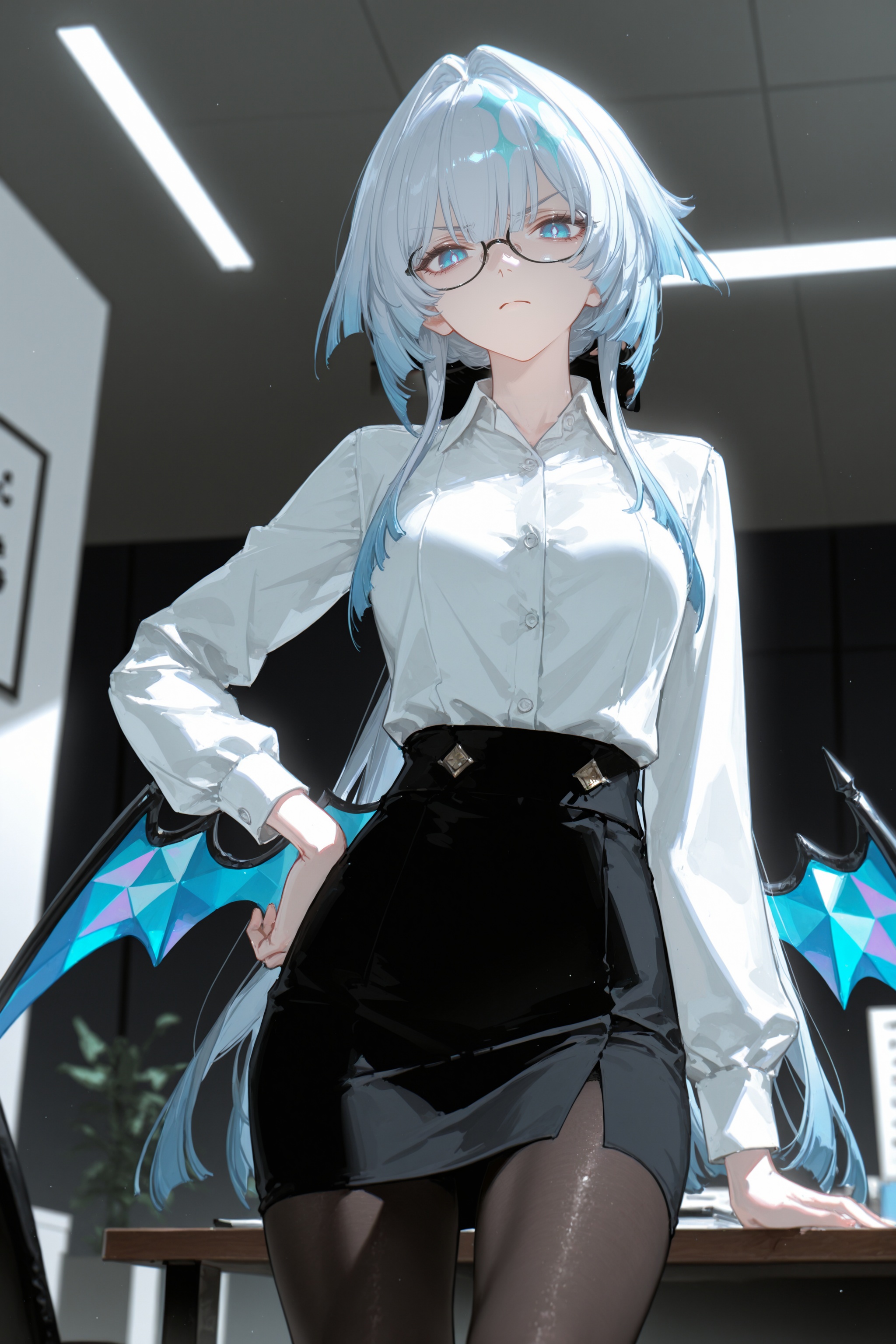 1girl,  cerydra \(honkai: star rail\),  low wings on Tensor.Art