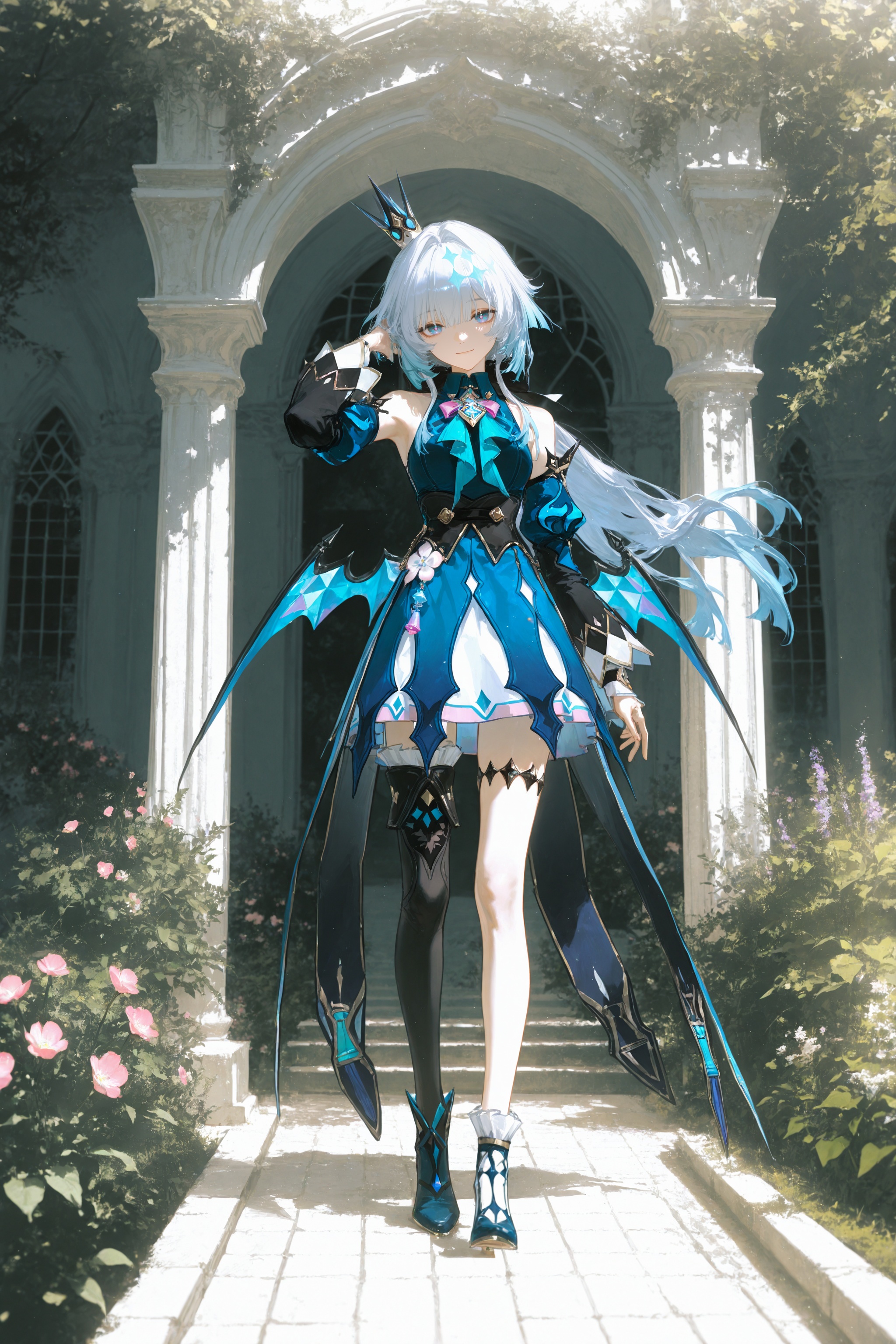 1girl,  cerydra \(honkai: star rail\),  low wings on Tensor.Art