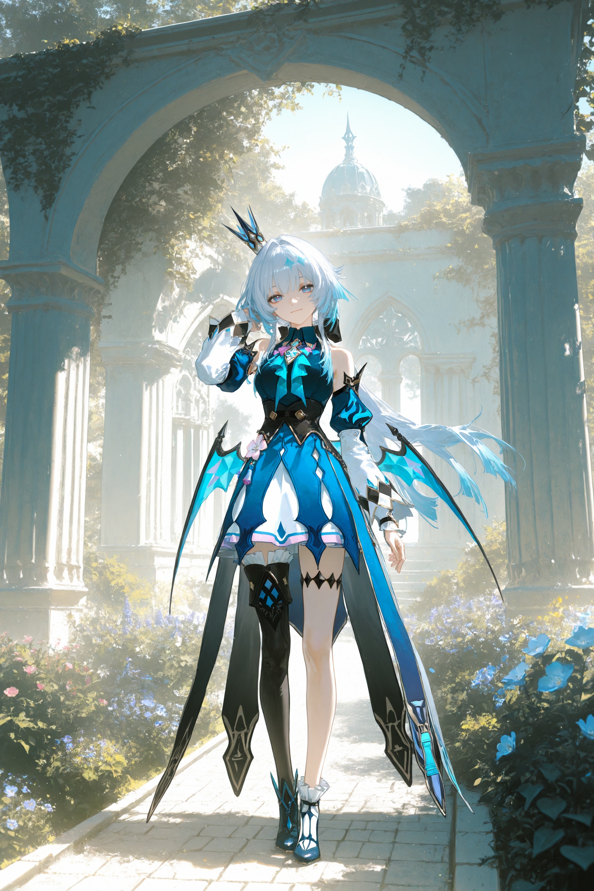 1girl,  cerydra \(honkai: star rail\),  low wings on Tensor.Art