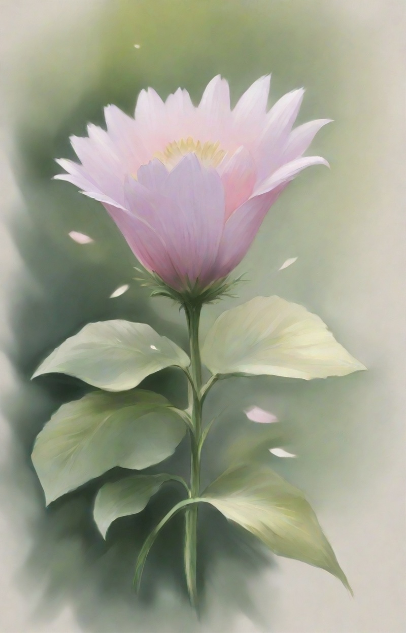 ((Painterly blur)). Impressionist watercolor painting,  still life with flowers,  delicate brush strokes on Tensor.Art