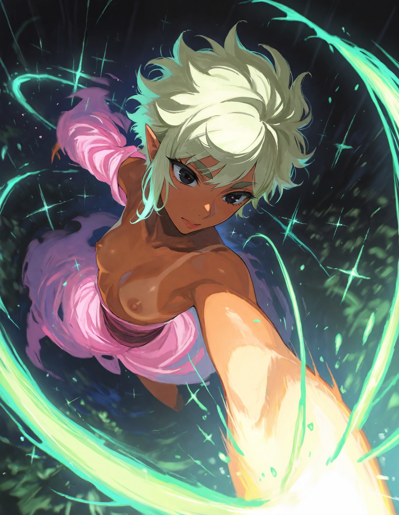 K0ta_illu,  painting \(medium\),  dynamic pose on Tensor.Art