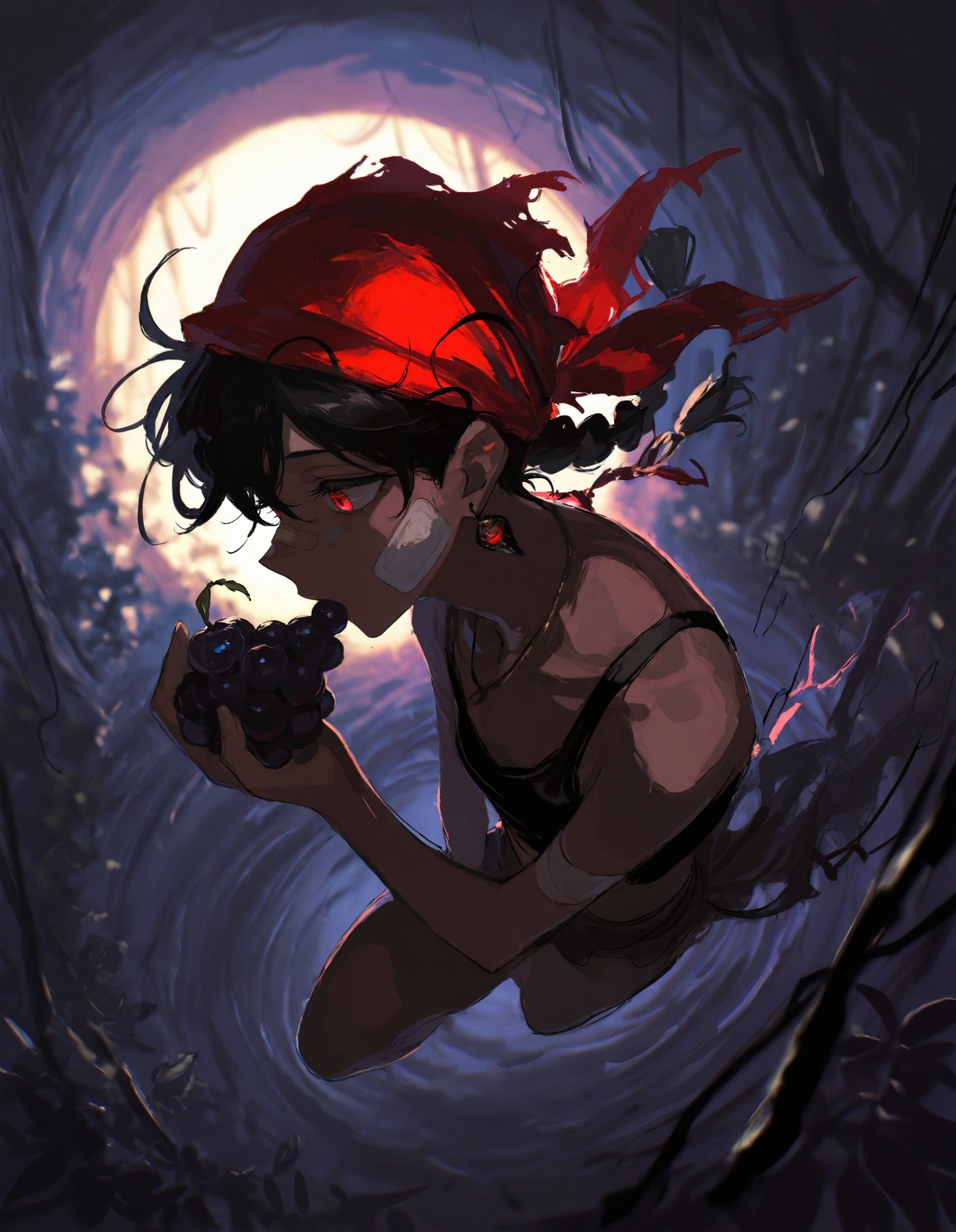 K0ta_illu,  painting \(medium\),  dynamic pose on Tensor.Art