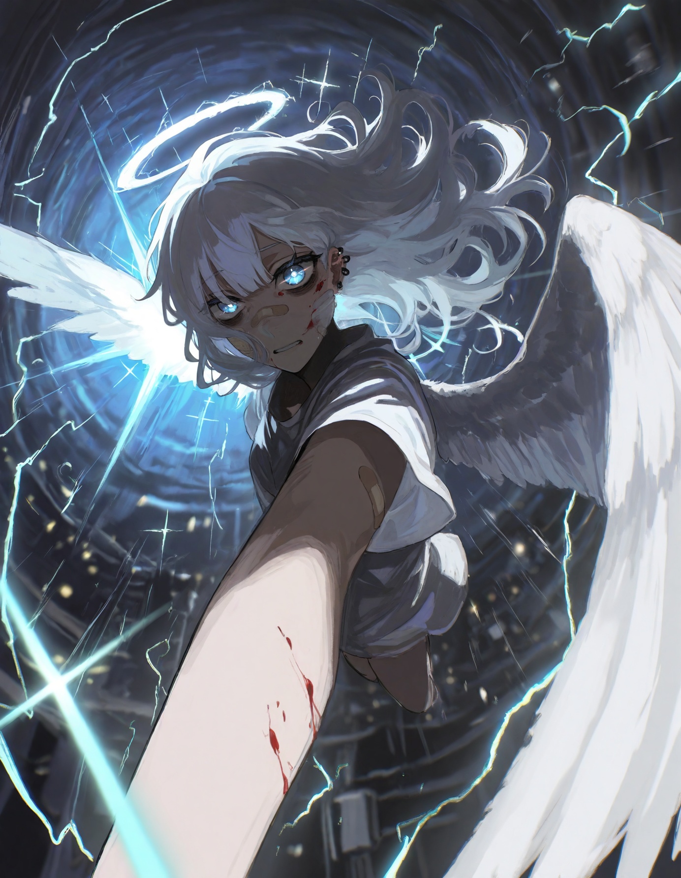 K0ta_illu,  painting \(medium\),  dynamic pose on Tensor.Art