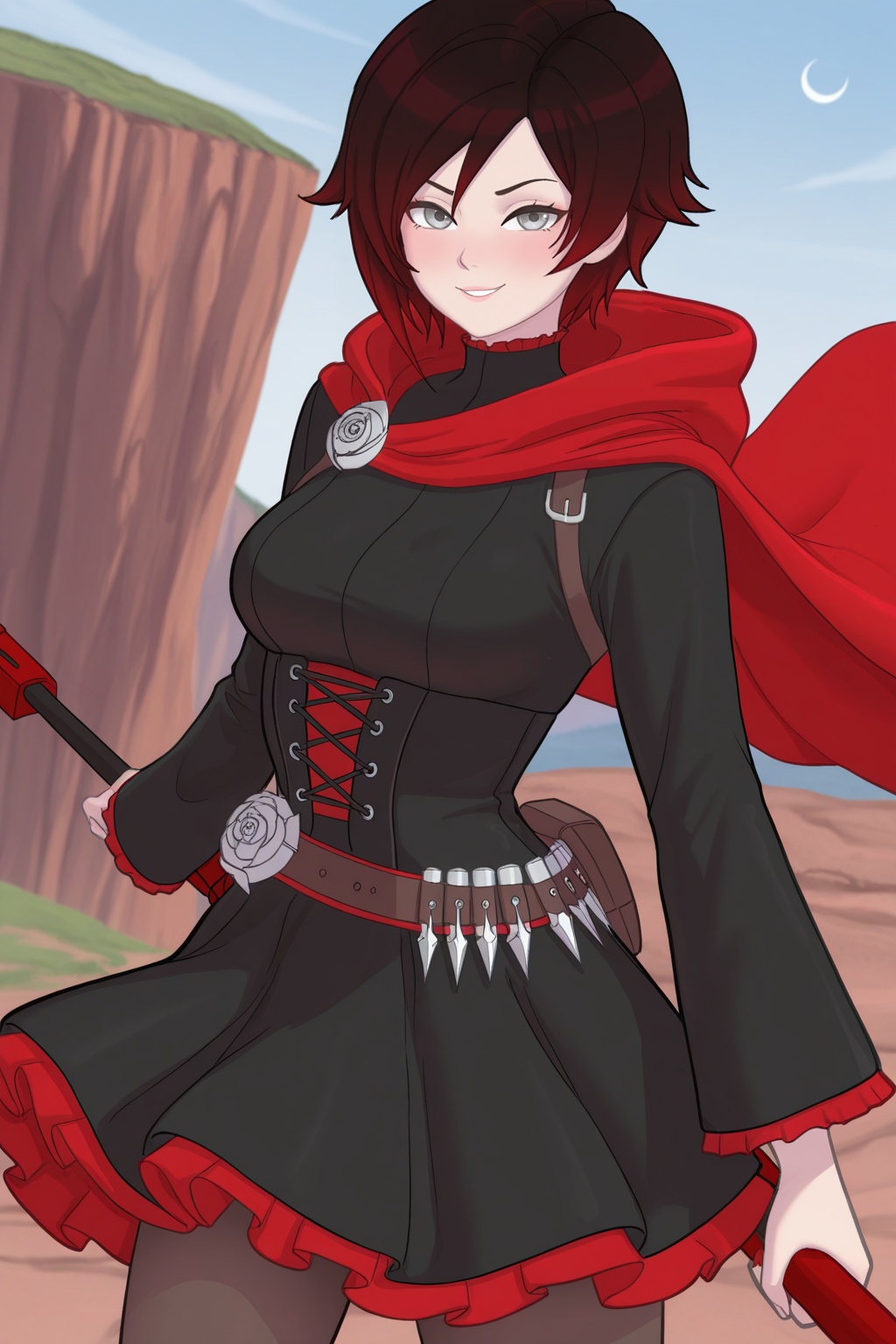 jamlizstyle,  1girl,  ruby rose on Tensor.Art
