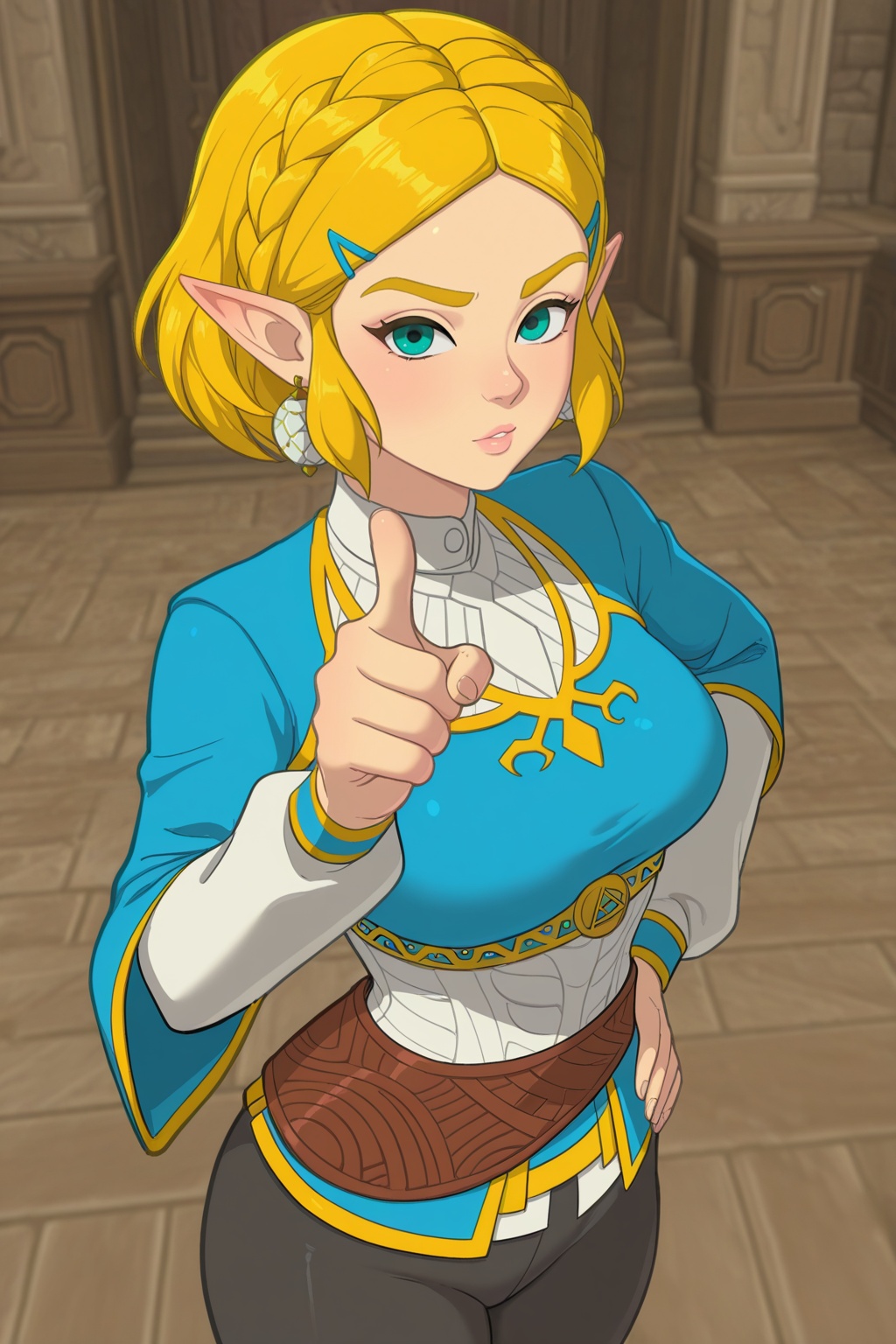 jamlizstyle,  1girl,  princess zelda on Tensor.Art