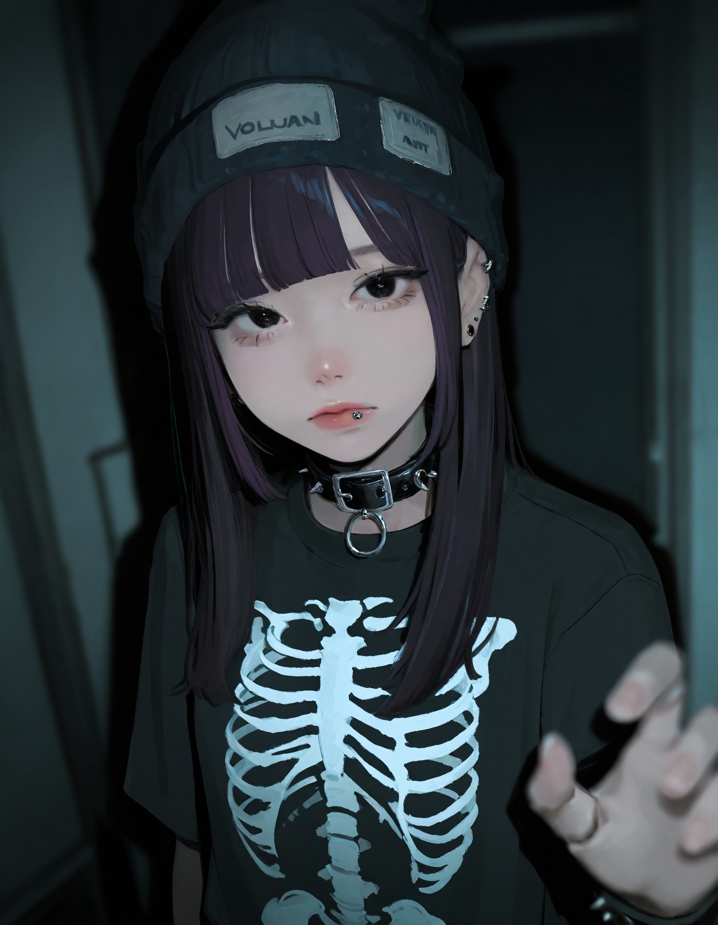 1girl,  black hair,  solo on Tensor.Art