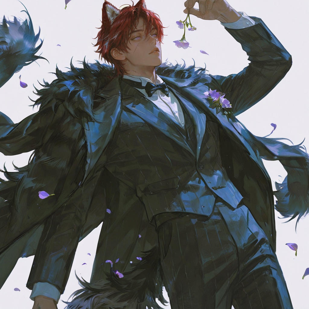 1boy,  solo,  male focus on Tensor.Art