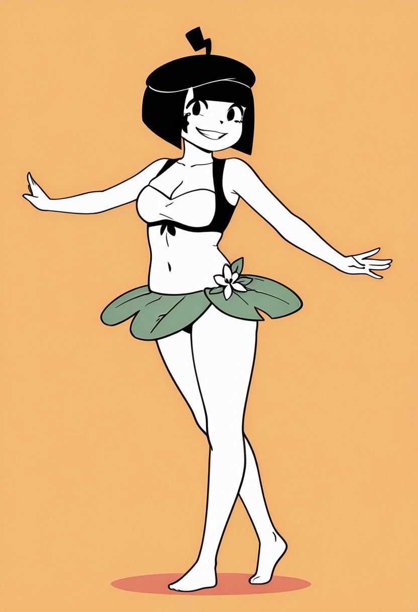 mimeanddashchuchubonbon,  black hair,  short hair on Tensor.Art