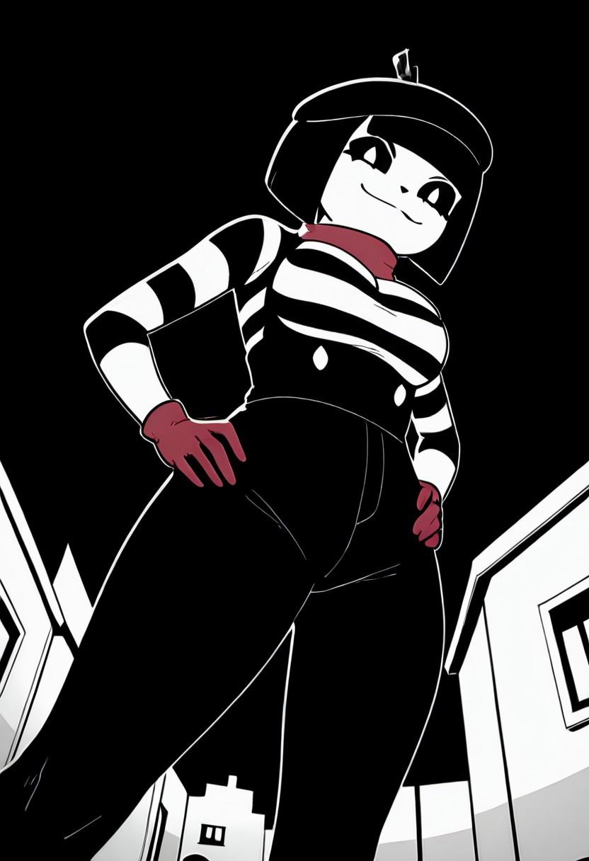 mimeanddashchuchubonbon,  black hair,  short hair on Tensor.Art